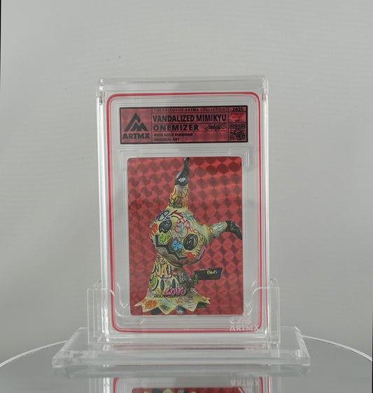 Vandalized Mimikyu | PMG | Rose Gold Diamond | Printer Proof