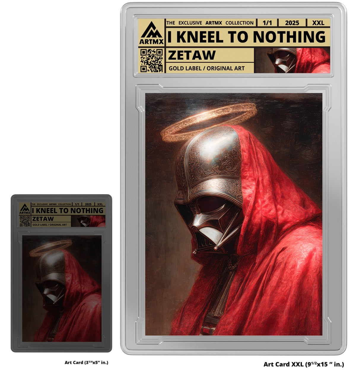 XXL Art Card: "I Kneel to Nothing" by Zetaw