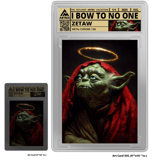 XXL Art Card: "I Bow to No One" by Zetaw